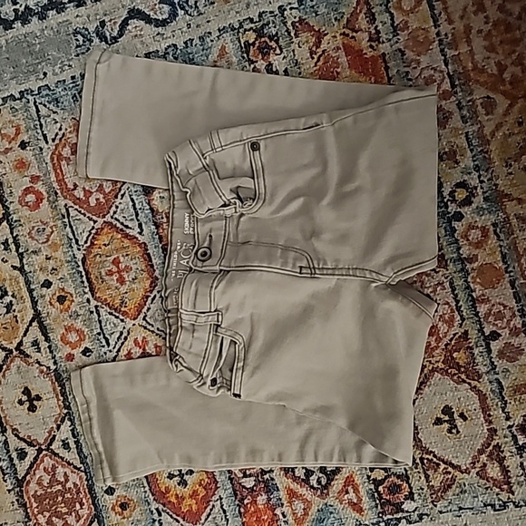 Boys Gray skinny jeans with adjustable waist 5T - Picture 1 of 7